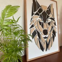 Ulv - Reverse i billedramme