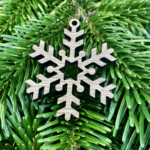 Julekugler 4 stk. 100 - Snefnug