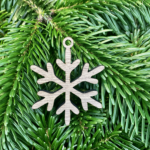 Julekugler 4 stk. 100 - Snefnug