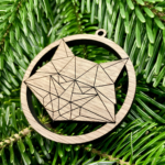 Julekugler 4 stk. 100 - Kat