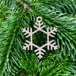 Julekugler 4 stk. 100 - Snefnug